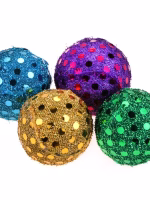 Ball Disco Glitter (zakje 4 stuks)