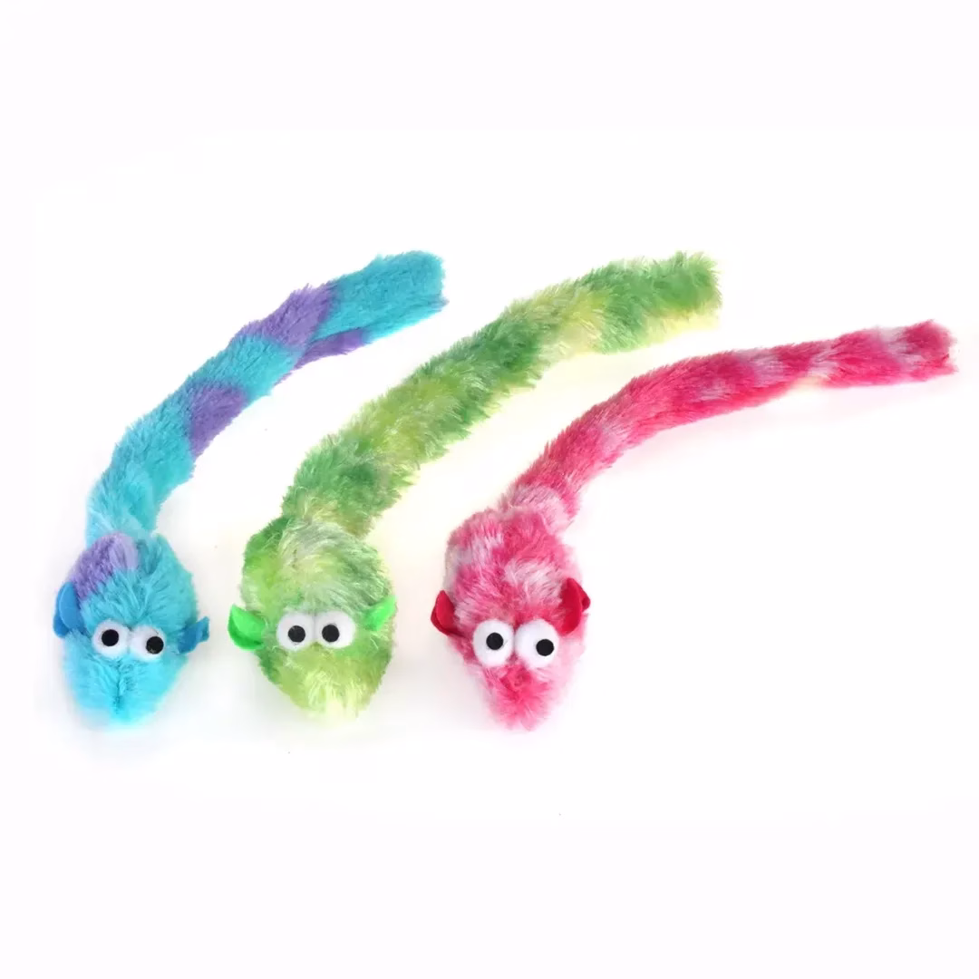 O'lala Pets Catnip Mouse Plush Long Rustling Tail