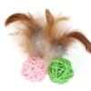 O'lala Pets Ball Tangled with Feathers