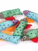 O'lala Pets Catnip Fish with Glitters