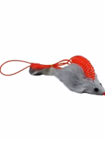 Papillon Muis Ratel met Spiraal Veer 9cm