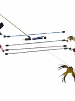 Cat-Walk Hengel lang XL "kleur" (handgemaakt)