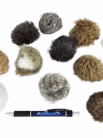 Cat-Walk Bontbal (konijnenvacht) (handgemaakt)