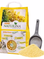 Brokkensuper - Ecoliter Naturina Kattenbakvulling zak 1 x 2,85 kg