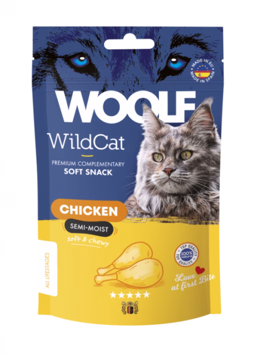 WOOLF WildCat Snacks - Chicken 50gr