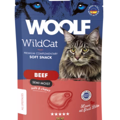 WOOLF WildCat Snacks -  Beef 50gr