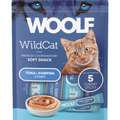 WOOLF WildCat Cream - Tuna & Codfish 70 gr