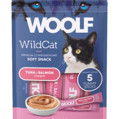WOOLF WildCat Cream - Tuna & Salmon 70 gr