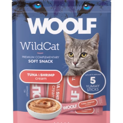 WOOLF WildCat Cream - Tuna & Shrimp 70 gr