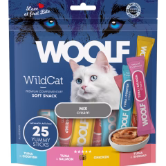 WOOLF WildCat Cream - Mix flavour 25x14 gr